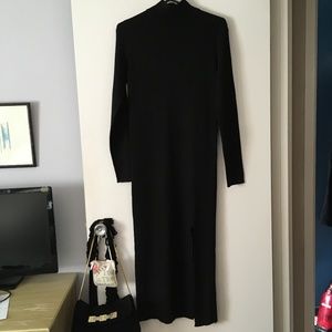 Deluc Black Long Sleeve Dress